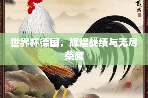 世界杯德国，辉煌战绩与无尽荣耀