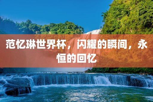 范忆琳世界杯，闪耀的瞬间，永恒的回忆