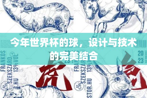 今年世界杯的球，设计与技术的完美结合