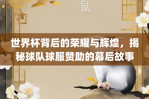 世界杯背后的荣耀与辉煌，揭秘球队球服赞助的幕后故事