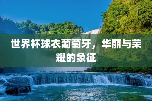 世界杯球衣葡萄牙，华丽与荣耀的象征