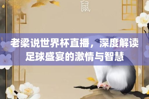 老梁说世界杯直播，深度解读足球盛宴的激情与智慧