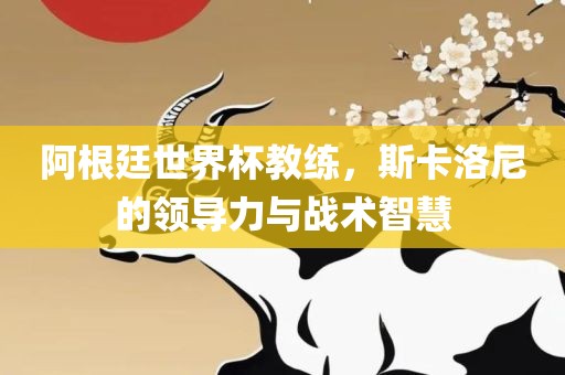 阿根廷世界杯教练，斯卡洛尼的领导力与战术智慧