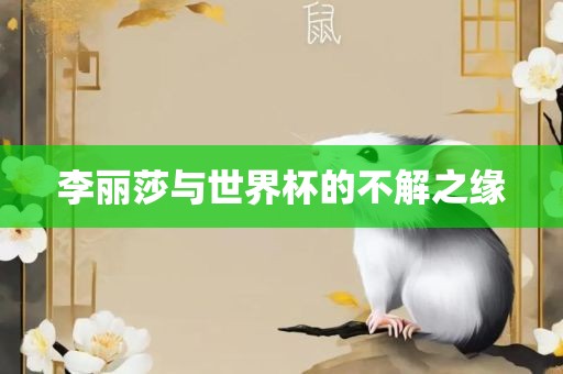 李丽莎与世界杯的不解之缘