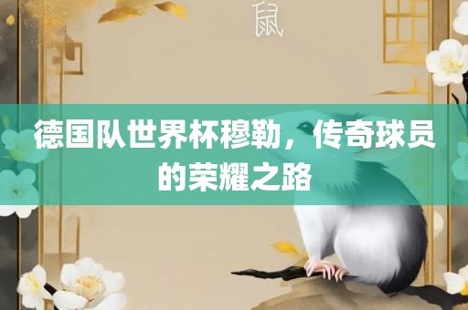 德国队世界杯穆勒，传奇球员的荣耀之路