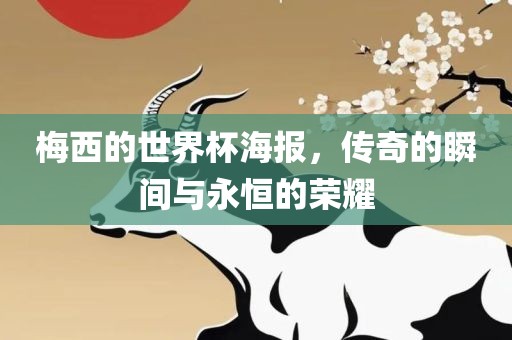 梅西的世界杯海报，传奇的瞬间与永恒的荣耀