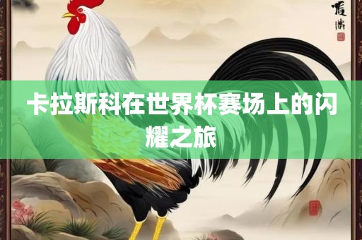 卡拉斯科在世界杯赛场上的闪耀之旅