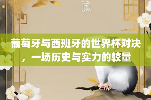 葡萄牙与西班牙的世界杯对决，一场历史与实力的较量
