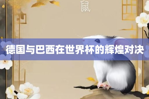 德国与巴西在世界杯的辉煌对决眉山市正发家政服务有限公司