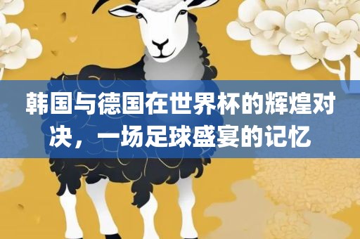 韩国与德国眉山市正发家政服务有限公司在世界杯的辉煌对决，一场足球盛宴的记忆