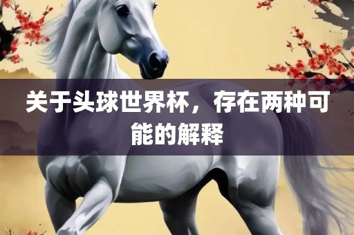 关于头球世界杯，存在两种可能的解释