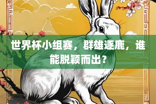 世界杯小组赛，群雄逐鹿，谁能脱颖而出？