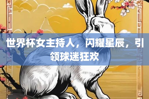 世界杯女主持人，闪耀星辰，引领球迷狂欢