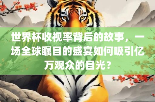 世界杯收视率背后的故事，一场全球瞩目的盛宴如何吸引亿万观众的目光？