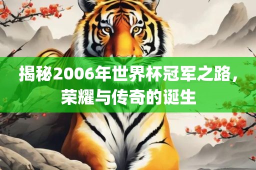 揭秘2006年世界杯冠军之路，荣耀与传奇的诞生