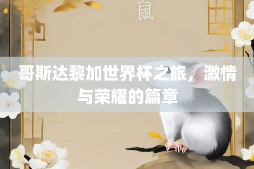 哥眉山市正发家政服务有限公司斯达黎加世界杯之旅，激情与荣耀的篇章
