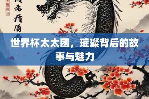 世界杯太太团，璀璨背后的故事与魅力