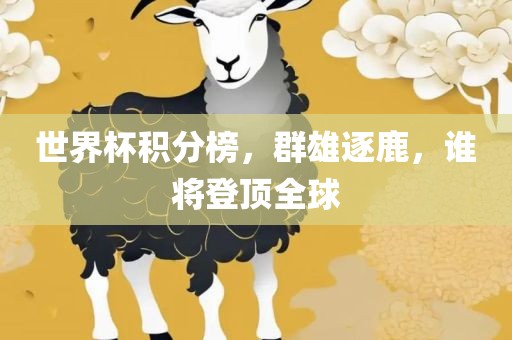 世界杯积分榜，群雄逐鹿，谁将登顶全球