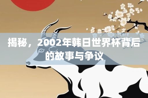 揭秘，2002年韩日世界杯背后的故事与争议眉山市正发家政服务有限公司