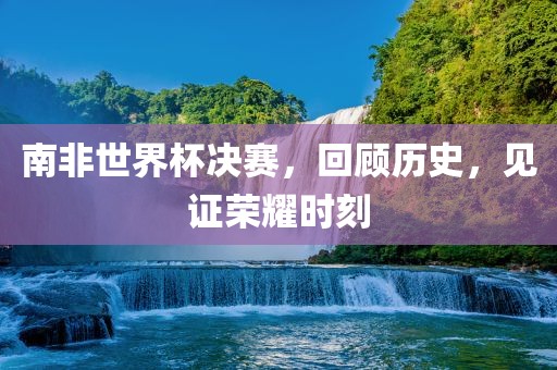 南非世界杯决赛，回顾历史，见证荣耀时刻