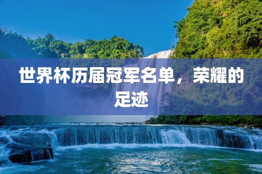 世界杯历届冠军名单，荣耀的足迹眉山市正发家政服务有限公司
