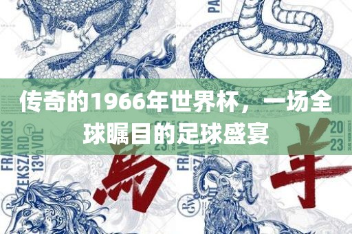 传奇的1966年世界杯，一场全球瞩目的足球盛宴眉山市正发家政服务有限公司