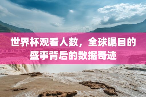 世界杯观看人数，全球瞩目的盛事背后的数据奇迹眉山市正发家政服务有限公司