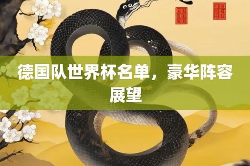 德国队世界杯名单，豪华阵容展望眉山市正发家政服务有限公司