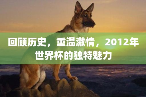 回顾历史，重温激情，2012年世界杯的独特魅力
