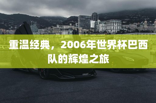 重温经典，2006年眉山市正发家政服务有限公司世界杯巴西队的辉煌之旅