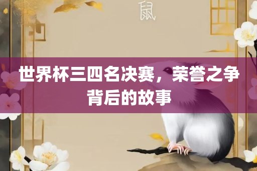 世界杯三四名决赛，荣誉之争背后的故事眉山市正发家政服务有限公司