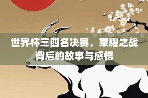 世界杯三四名决赛，荣耀之战背后的故事与感悟