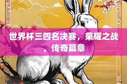 世界杯三四名决赛，荣耀之战，传奇篇章眉山市正发家政服务有限公司