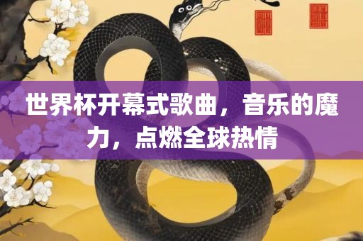 世界杯开幕式歌曲，音乐的魔力，点燃全球热情眉山市正发家政服务有限公司
