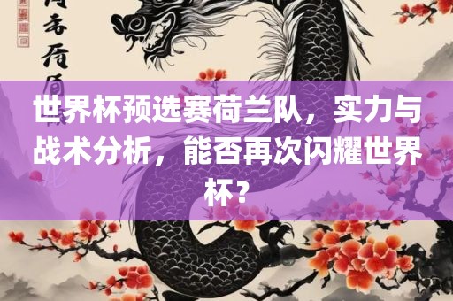 世界杯预选赛荷兰队，实力与战术分析，能否再次闪耀世界杯？眉山市正发家政服务有限公司