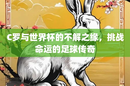 C罗与世界杯的不解之缘，挑战命运的足球传奇