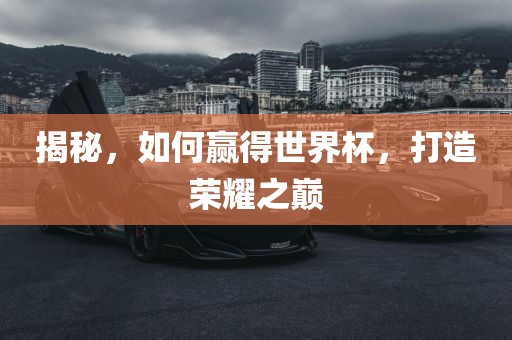 揭秘，如何赢得世界杯，打造荣耀之巅眉山市正发家政服务有限公司