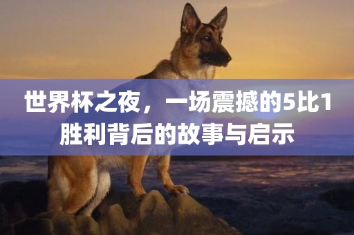 世界杯之夜，一场震撼的5比1胜利背后的故事与启示