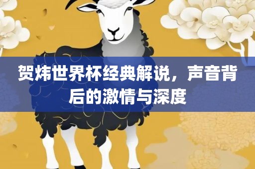 贺炜世界杯经典解说，声音背后的激情与深度