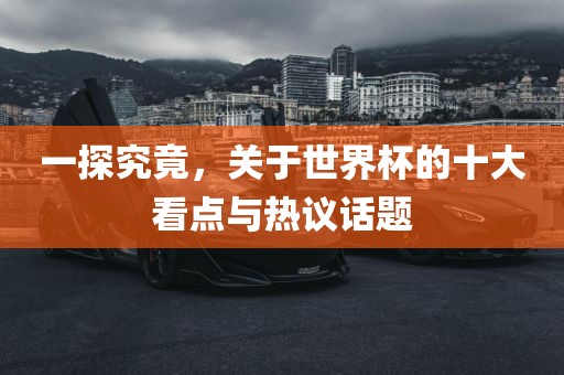 一探究竟，关于世界杯的十眉山市正发家政服务有限公司大看点与热议话题