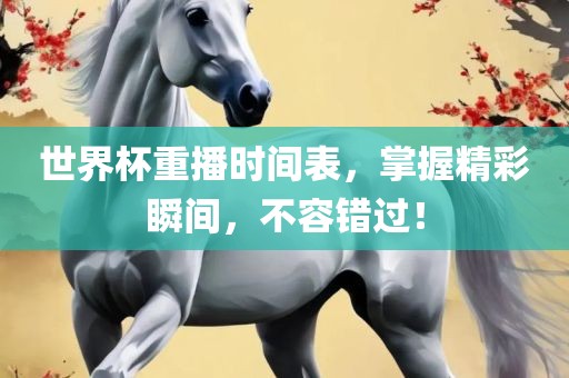 世界杯重播时间表，掌握精彩瞬间，不容错过！