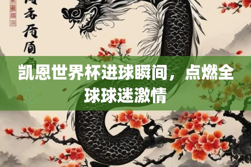 凯恩世界杯进球瞬间，点燃全球球迷激情眉山市正发家政服务有限公司