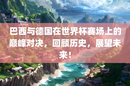 巴西与德国在世界杯赛场上的巅峰对决，回顾历史，展望未来！眉山市正发家政服务有限公司