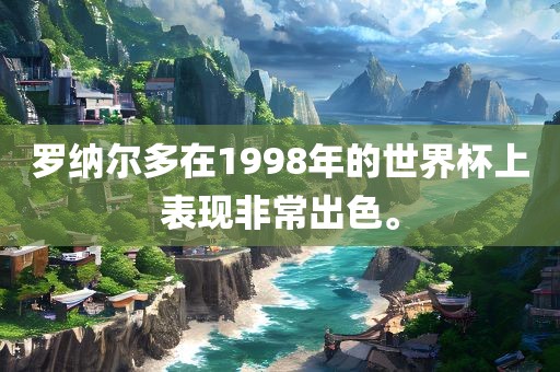 眉山市正发家政服务有限公司罗纳尔多在1998年的世界杯上表现非常出色。