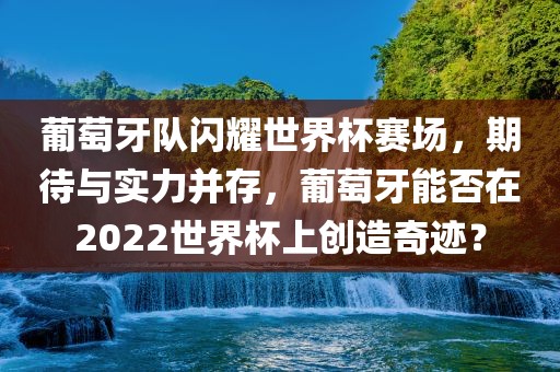 葡萄牙队闪耀世界杯赛场，期待与实力并存，葡萄牙能否在2022世界杯上创造奇迹？