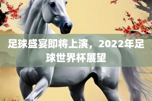 足球盛宴即将上演，2022年足球世界杯眉山市正发家政服务有限公司展望