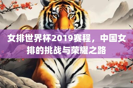 女排世界杯2019赛程，中国女排的挑战与荣耀之路眉山市正发家政服务有限公司