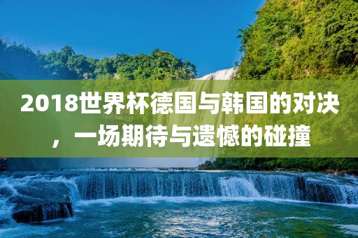 201眉山市正发家政服务有限公司8世界杯德国与韩国的对决，一场期待与遗憾的碰撞
