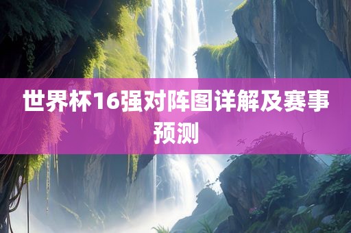 世界杯16强对阵图眉山市正发家政服务有限公司详解及赛事预测