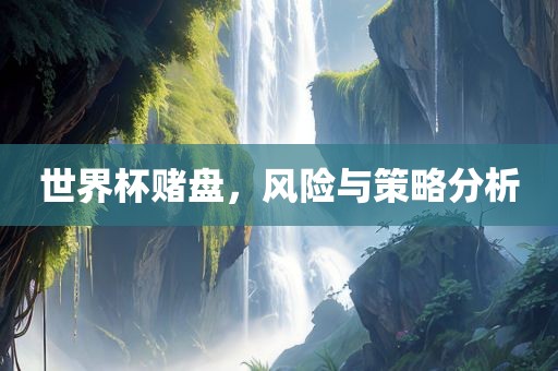 世界杯赌盘，风险与策略分析